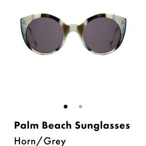 Illesteva Palm Beach Sunglasses Horn/Grey-LikeNew!super Chic